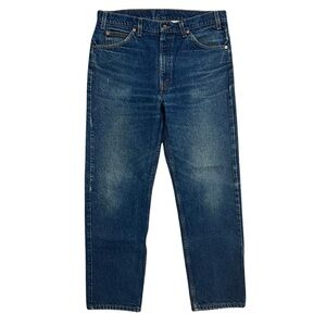 Levis 505 Orange Tab Reg Fit Straight Leg Jeans Mens Size 36 x 30 Vintage 1995